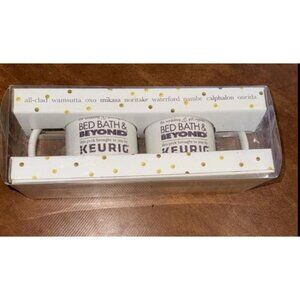 Bed Bath & Beyond Keurig Ceramic Coffee Mug Gift Set
